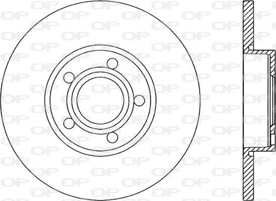 OPEN PARTS Jarrulevy BDR1037.10